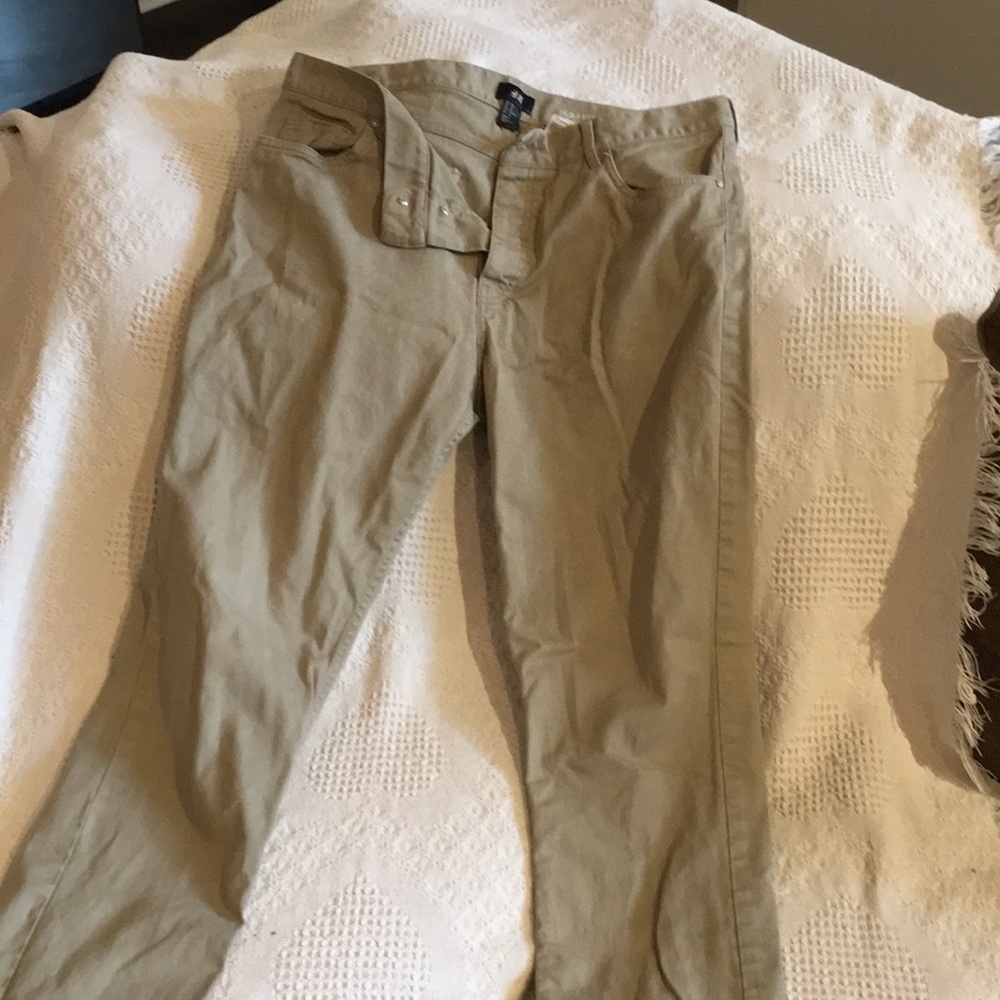 H&M slim fit size 33 khaki pants